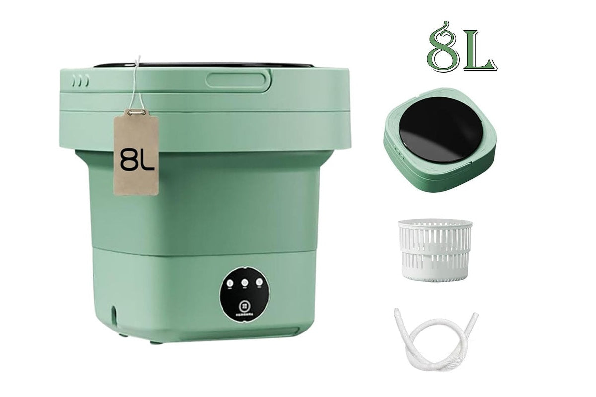 Mini washing machine with user manual and accessories