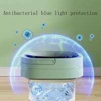 Thumbnail for Washing Machine 8L Portable Foldable Collapsible Laundry Bucket