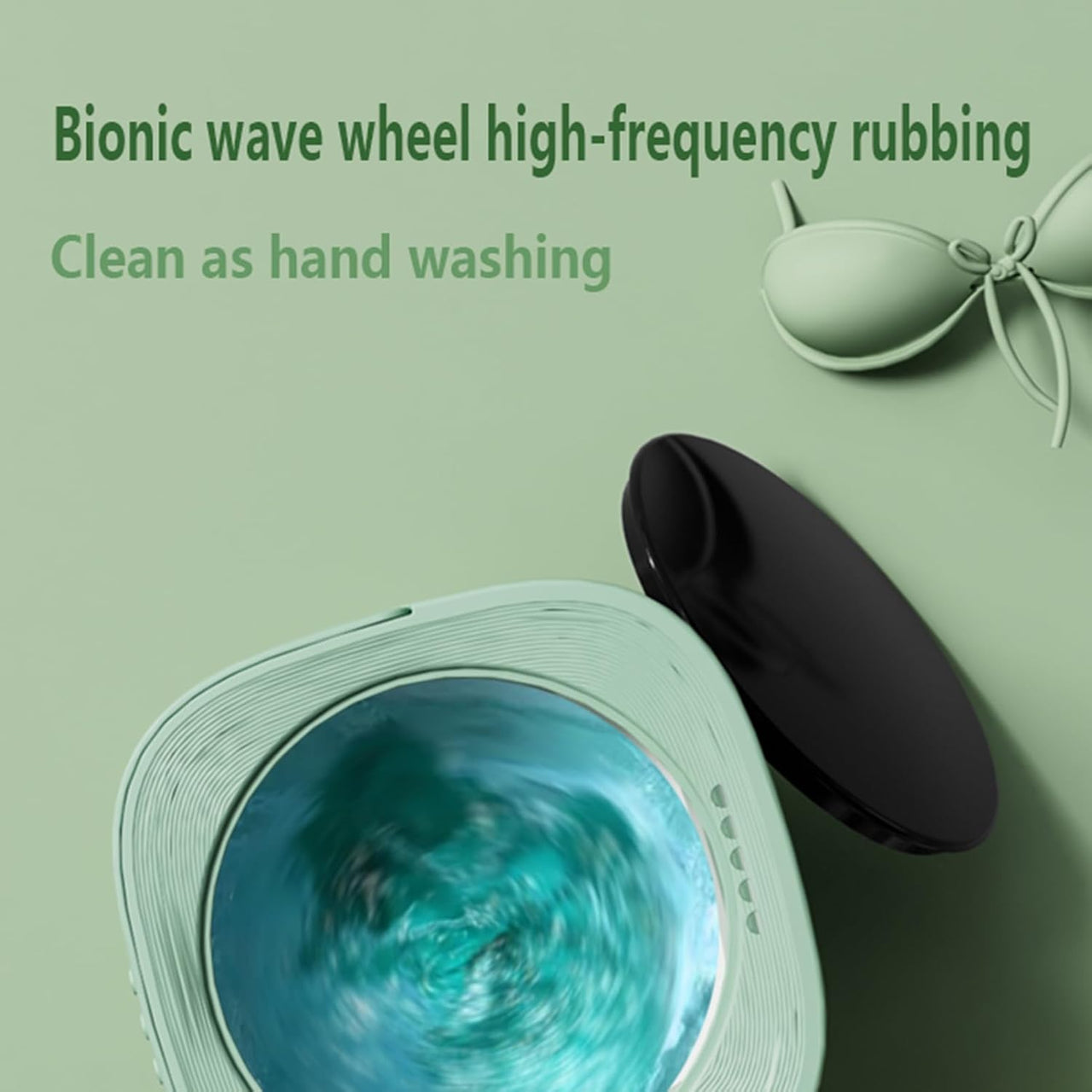 Washing Machine 8L Portable Foldable Collapsible Laundry Bucket