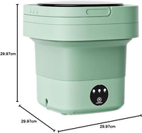 Thumbnail for Washing Machine 8L Portable Foldable Collapsible Laundry Bucket