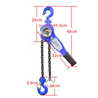 Thumbnail for Chain Hoist Lever Block Chain Hoist 0.75 Ton 1.5m Lifter