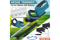 Thumbnail for Battery pack attached to hedge trimmer
