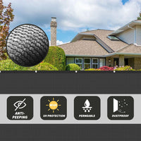 Thumbnail for Privacy screen with reinforced edges