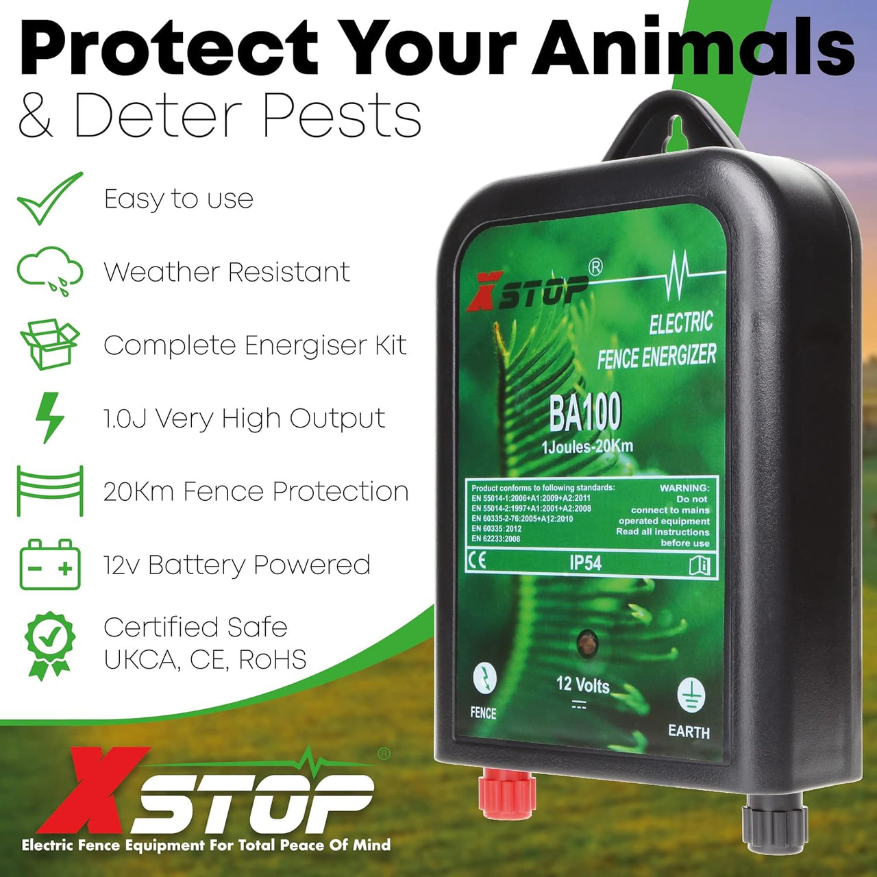 Electric Fence Energiser 20KM