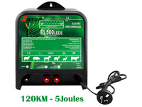 Thumbnail for 120km Electric Fence Energiser Energizer Charger 5J 240V