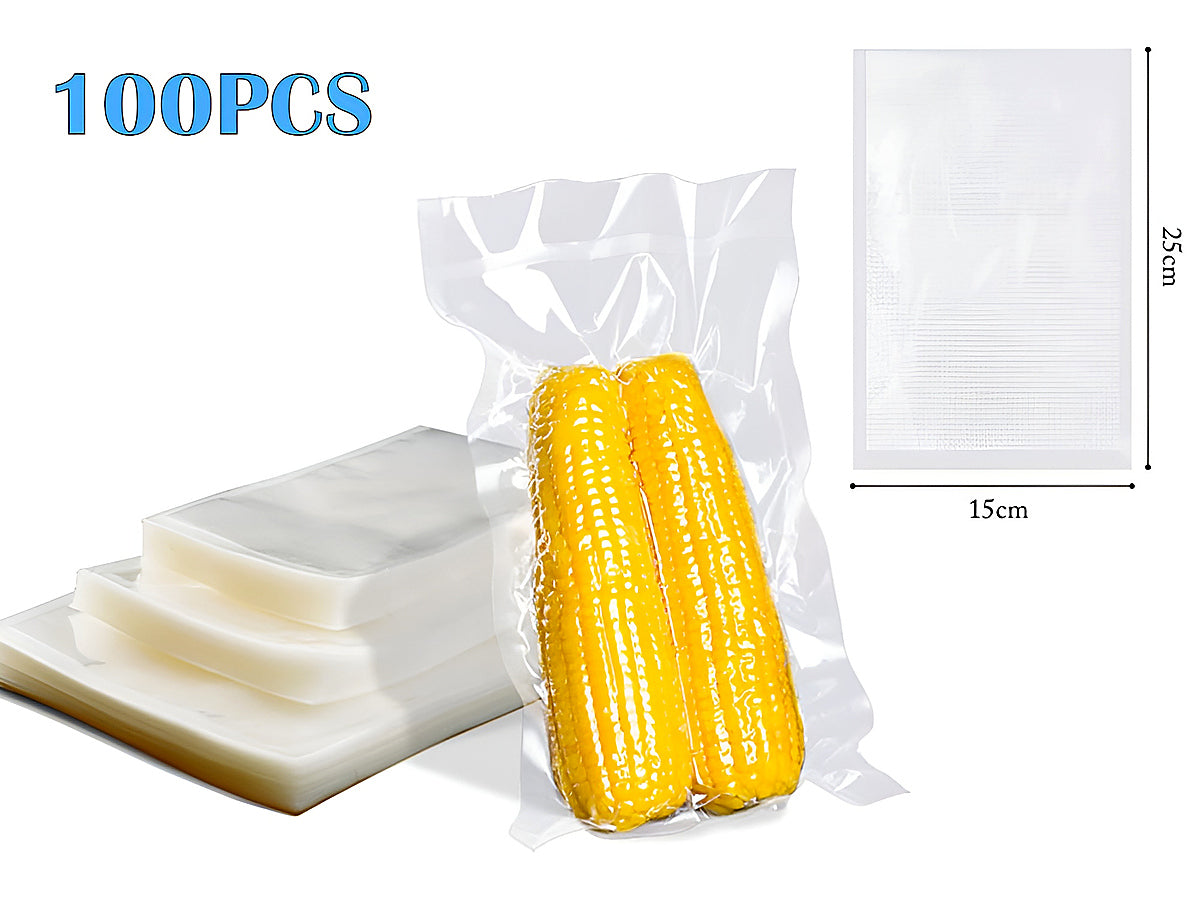 Vacuum bags for freezer and microwave safe use