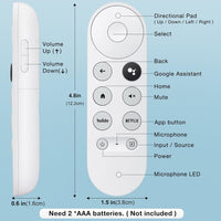 Thumbnail for Google Chromecast 4k TV Remote Replacement