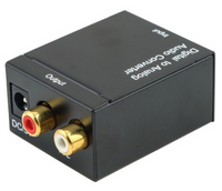Thumbnail for Converter connected to TV with Toslink cable