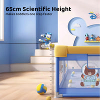 Thumbnail for Portable Baby Playpen Fence Gate Wall Fence Barrier