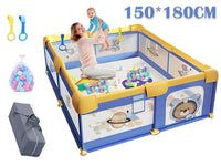 Thumbnail for Portable Baby Playpen Fence Gate Wall Fence Barrier