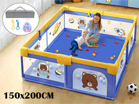 Thumbnail for Portable Baby Playpen Fence Gate Wall Fence Barrier