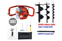 Thumbnail for Close-up of 100mm drill bit
