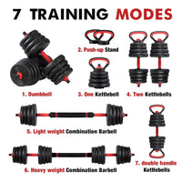 Thumbnail for Dumbbells Set 30KG