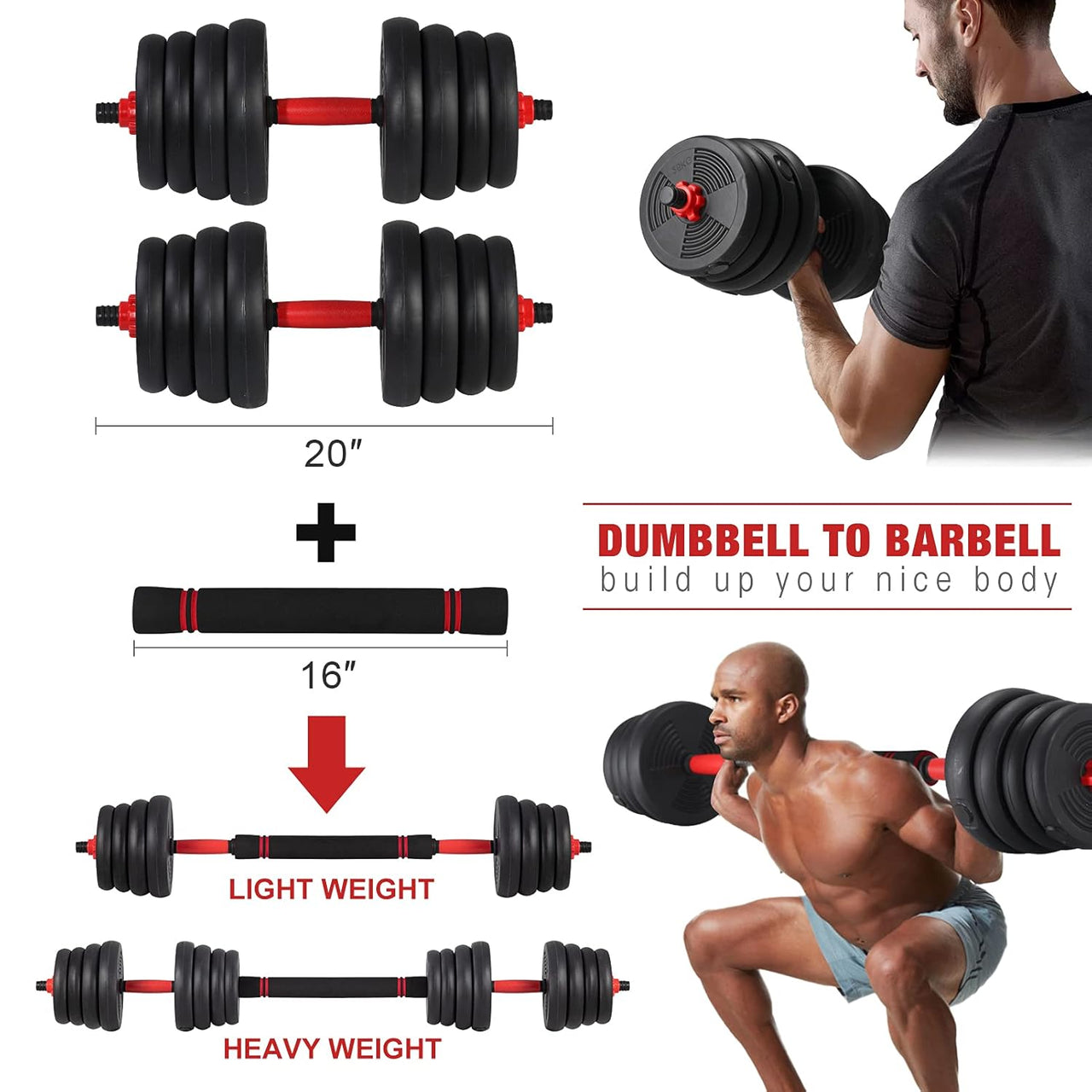 Dumbbells Set 30KG
