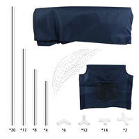 Thumbnail for Portable Baby Playpen Fence Gate Wall Fence Barrier PlayPen 182cm