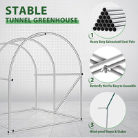 Thumbnail for Greenhouse 2x2x2m