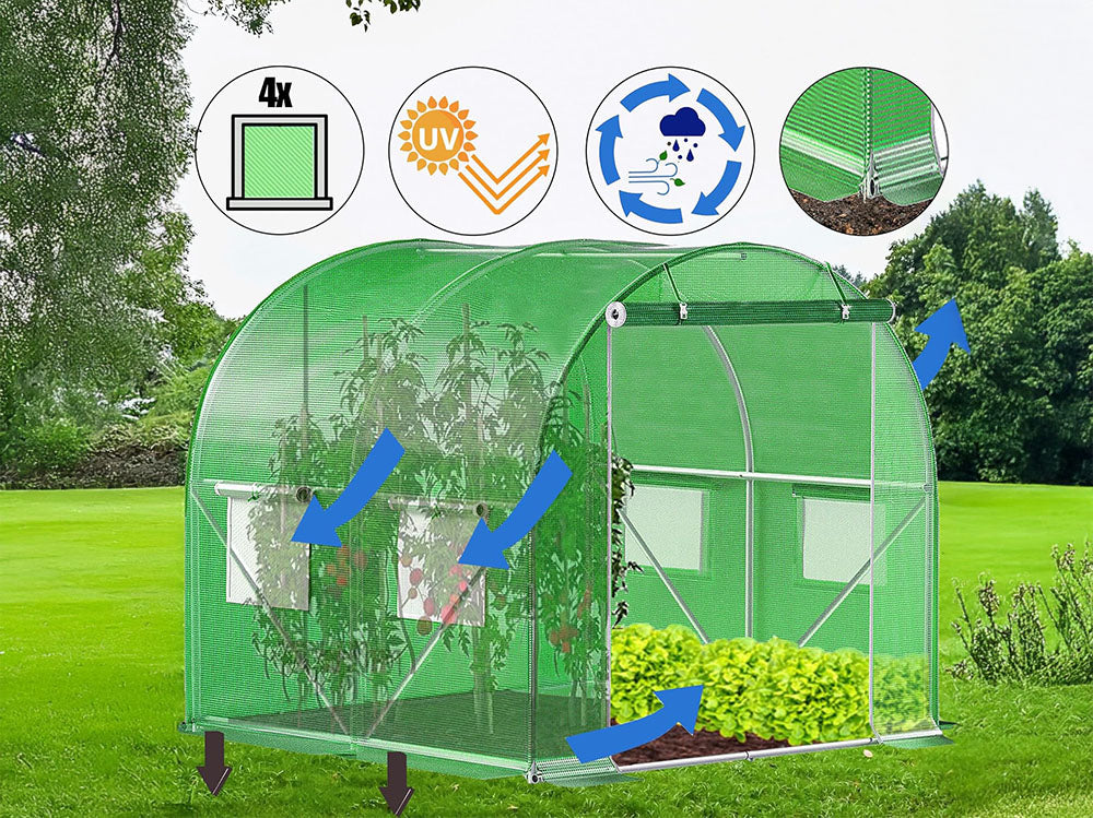 Greenhouse 2x2x2m