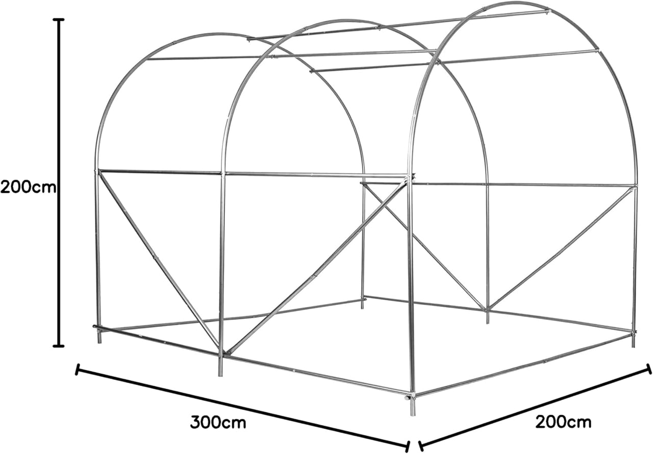 Greenhouse 3x2x2m