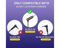 Thumbnail for Dyson V10 V11 V12 V15 Battery Charger Adapter
