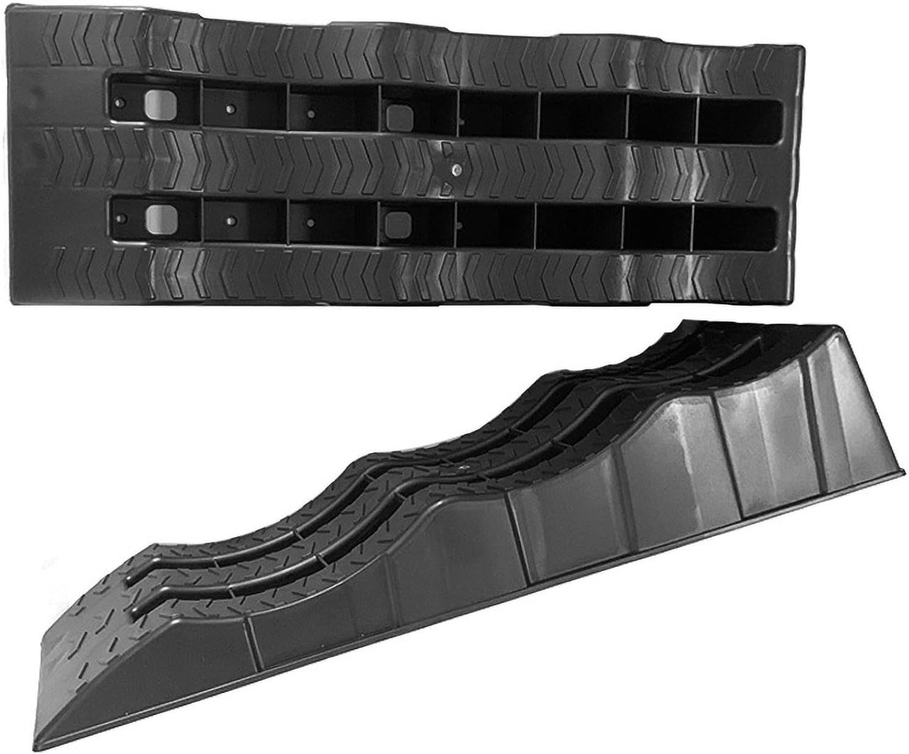 2PCS RV Leveling Blocks Camper Wheel Chocks Ramp