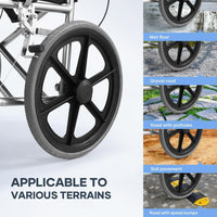 Thumbnail for Folding Transit Wheelchair Lightweight