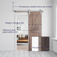 Thumbnail for Barn door Hardware 1.5M Single Door