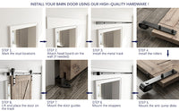 Thumbnail for Barn door Hardware 2M Single Door