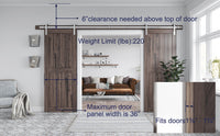 Thumbnail for Barn door Hardware 3.6M Double Door