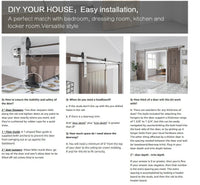 Thumbnail for Barn door Hardware 4M Double Door