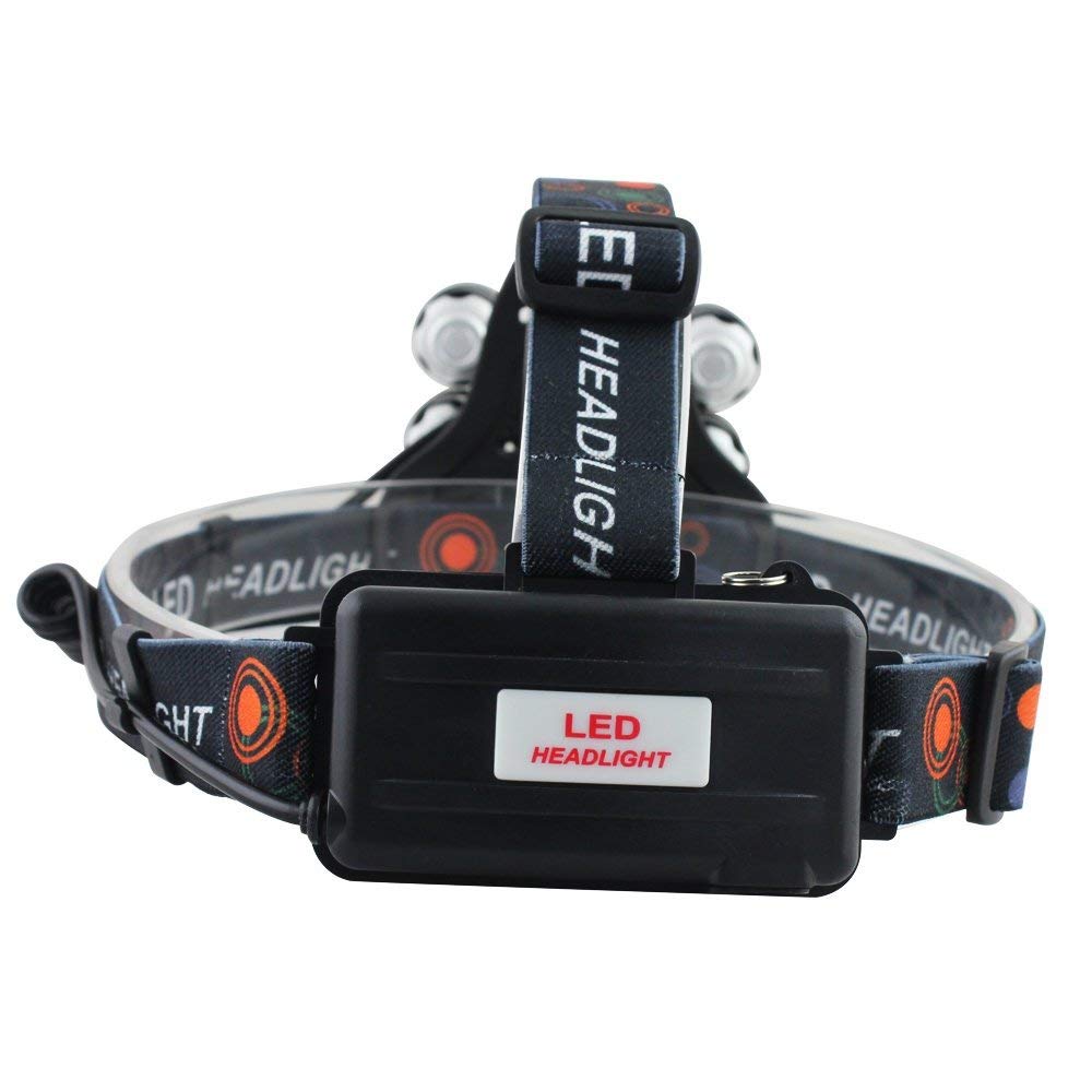 CREE XM T6 Rechargeable Headlamp LED Head Torch Lamp 8,000 Lumens