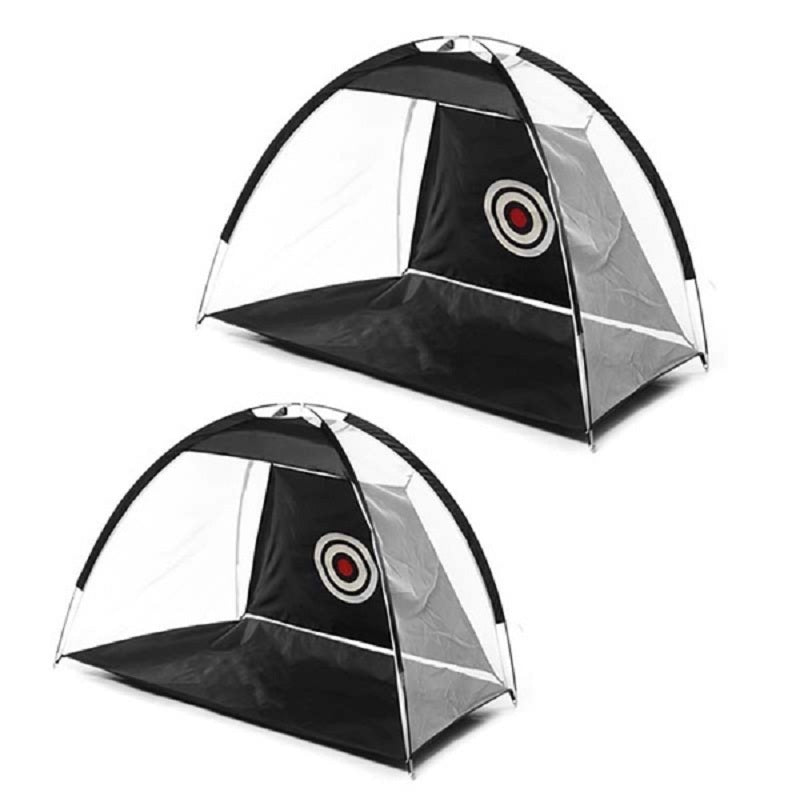 Golf Training Net 3M Golf Practice Net Hitting Chipping Training Aid Cage for Home Backyard Black
