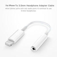 Thumbnail for Lightning to 35mm adapter angled view