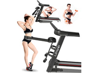 Thumbnail for Multifunctional Foldable Treadmill 120 kg Capacity