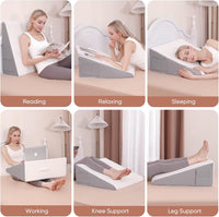 Thumbnail for Wedge Pillow Memory Foam Cool Gel Adjuastable Cushion