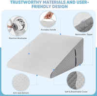 Thumbnail for Wedge Pillow Memory Foam Cool Gel Adjuastable Cushion