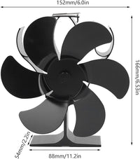 Thumbnail for Stove Fan Heat Powered Stove Fan