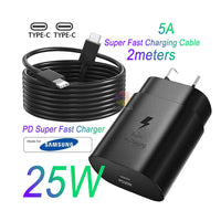 Thumbnail for Samsung 25W Fast Charger With Type C Cable Replacement