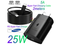 Thumbnail for Samsung 25W Fast Charger With Type C Cable Replacement