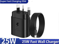 Thumbnail for Samsung 25W Fast Charger With Type C Cable Replacement