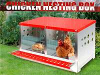 Thumbnail for Chicken Nesting Box with 2 Nests