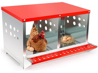 Thumbnail for Chicken Nesting Box with 2 Nests