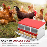 Thumbnail for Chicken Nesting Box with 3 Holes