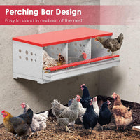 Thumbnail for Chicken Nesting Box with 3 Holes