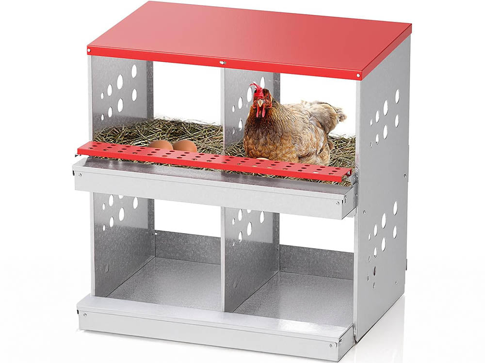Chicken Nesting Box With 4 nests