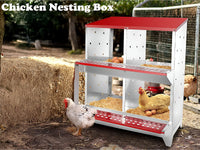 Thumbnail for Chicken Nesting Box With 4 nests
