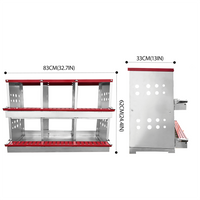 Thumbnail for Nesting Box Chicken Hen Roll Away Laying Nest Boxes Chook Brooder 6 Compartment
