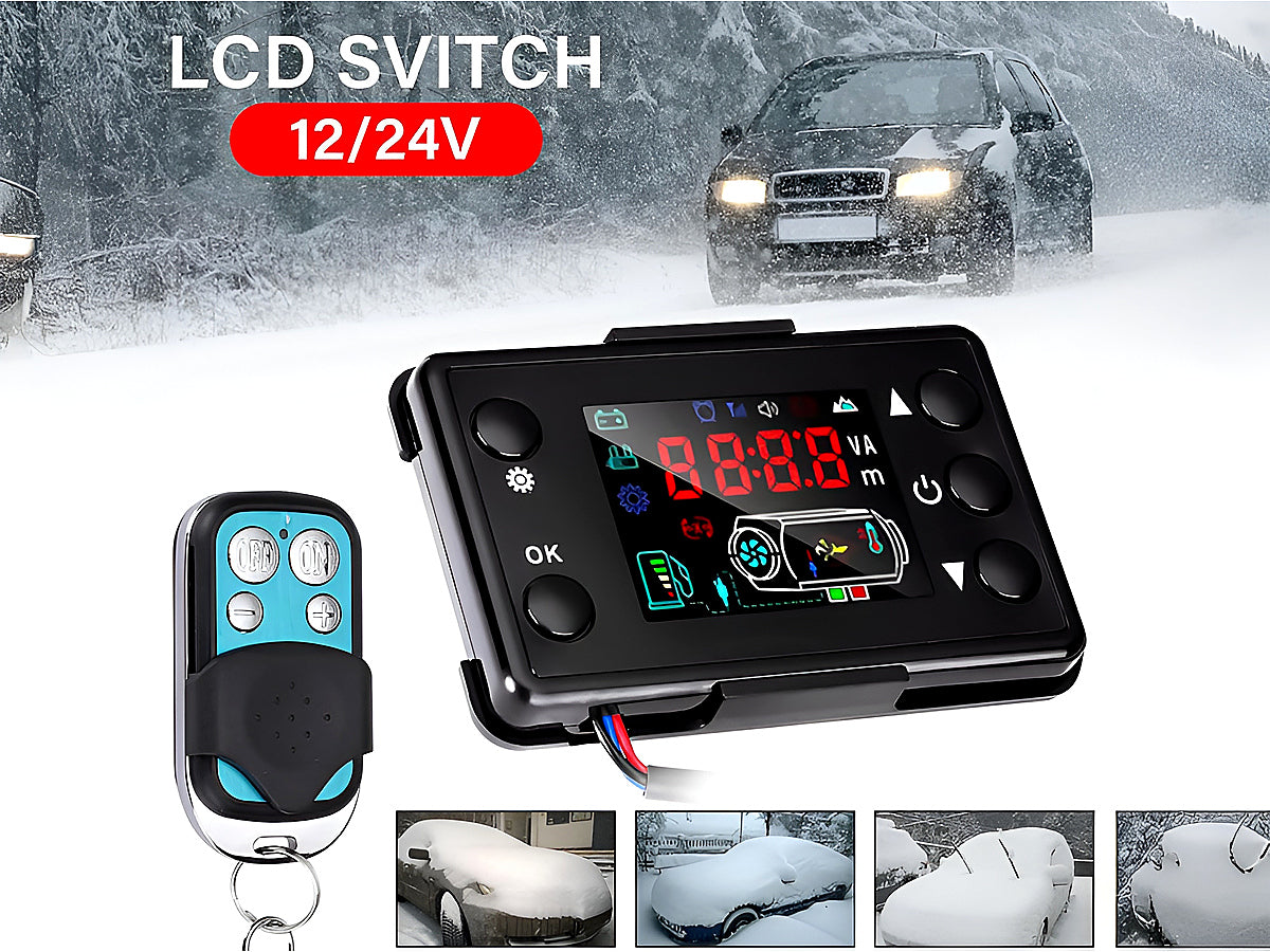 Diesel Air Heater Monitor LCD Switch