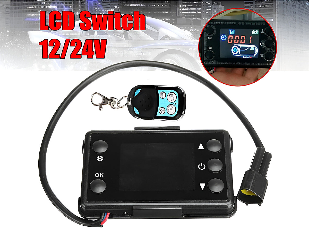Diesel Air Heater Monitor LCD Switch