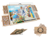 Thumbnail for Puzzle Table Craft Board Game Table Jigsaw Game Table