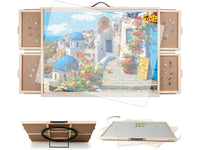 Thumbnail for Puzzle Table Craft Board Game Table Jigsaw Game Table